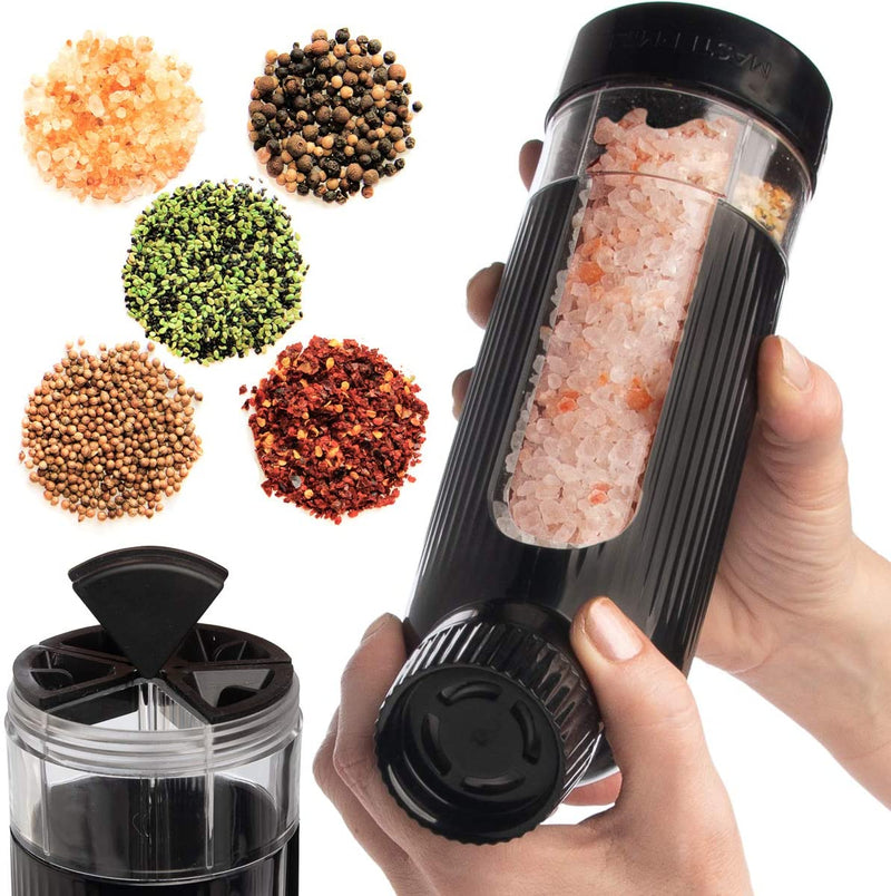 5-in-1 SECTION SPICE GRINDER