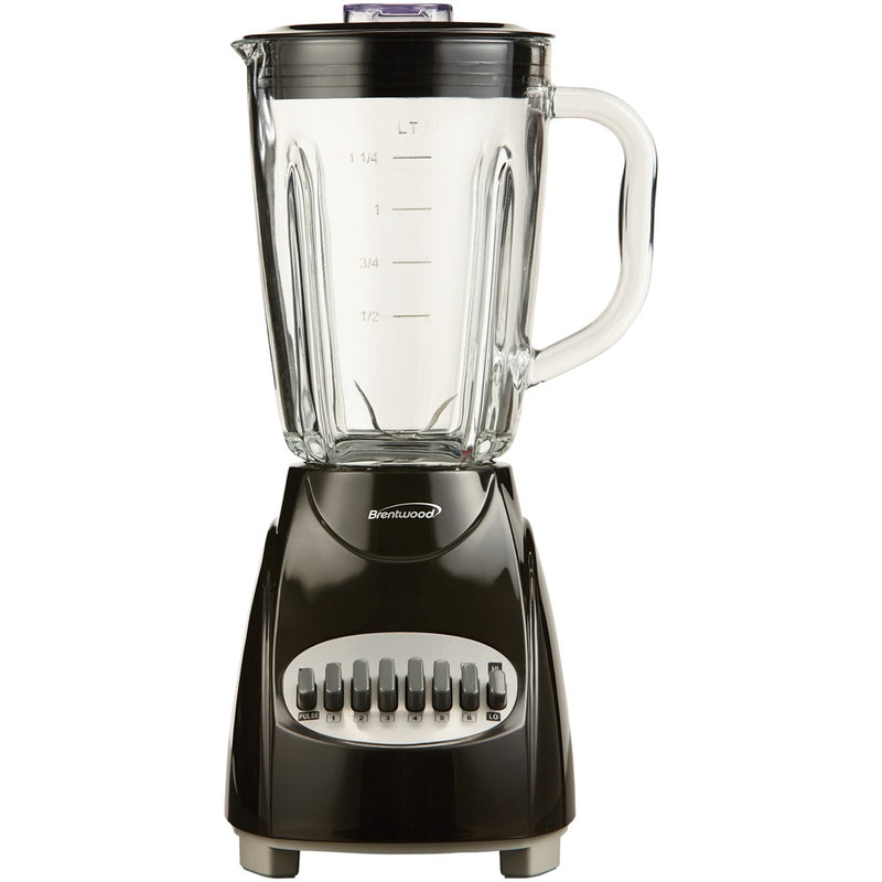 42-Ounce 12-Speed + Pulse Electric Blender with Glass Jar (Black)