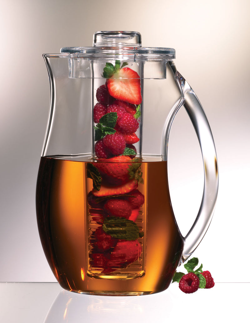 Crystal-Clear Fruit Infusion Pitcher