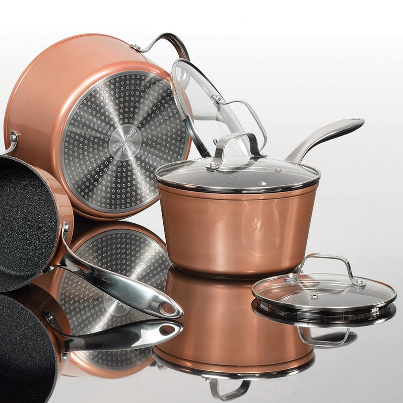 THE ROCK™ by Starfrit® 10-Piece Copper Cookware Set