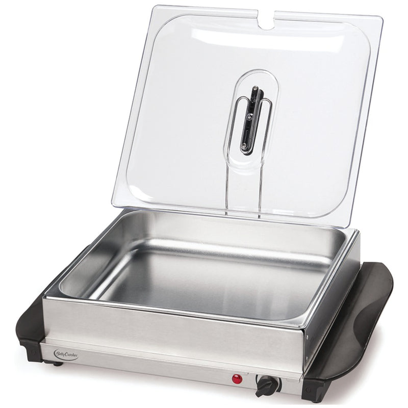 Stainless Steel Buffet Server with Warming Tray