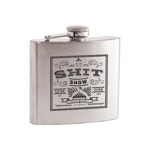 shit-show-stainless-steel-flask-by-true